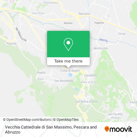 Vecchia Cattedrale di San Massimo map