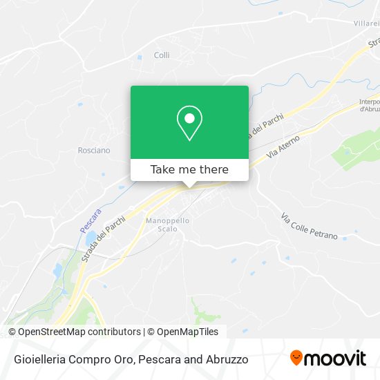 Gioielleria Compro Oro map