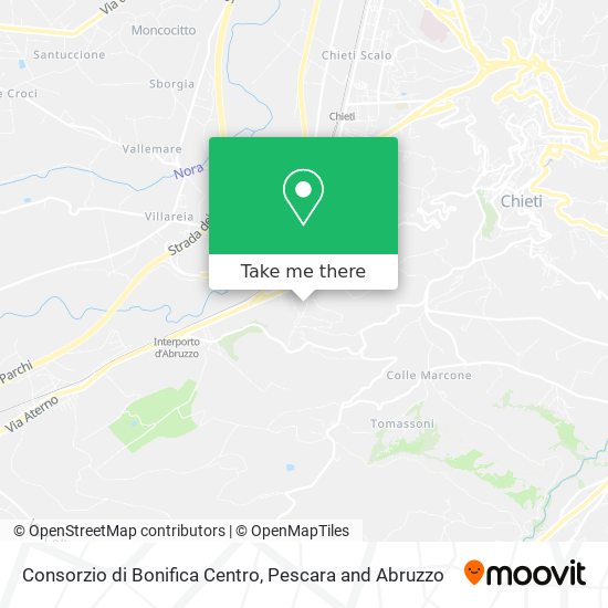 Consorzio di Bonifica Centro map