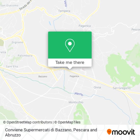 Conviene Supermercati di Bazzano map