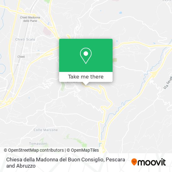 Chiesa della Madonna del Buon Consiglio map