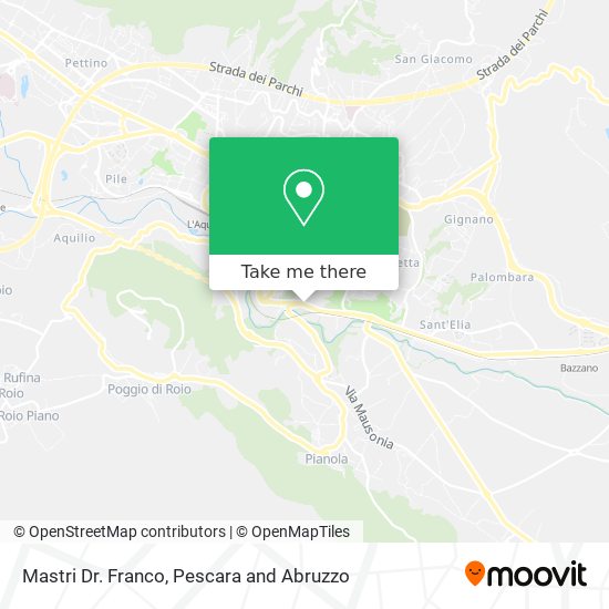 Mastri Dr. Franco map