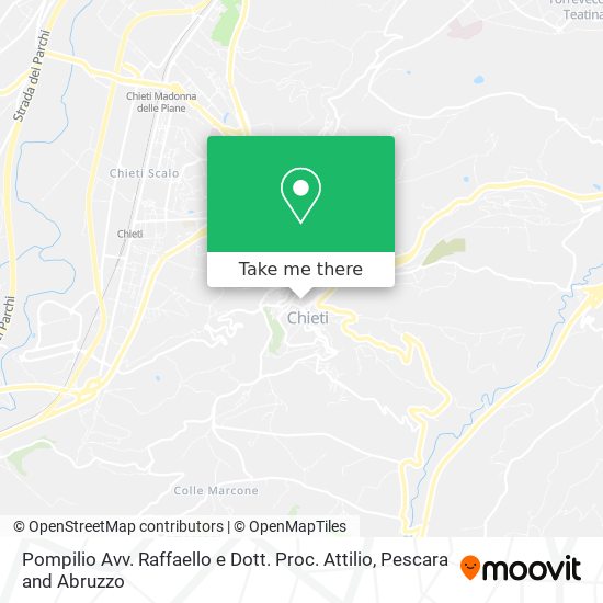 Pompilio Avv. Raffaello e Dott. Proc. Attilio map