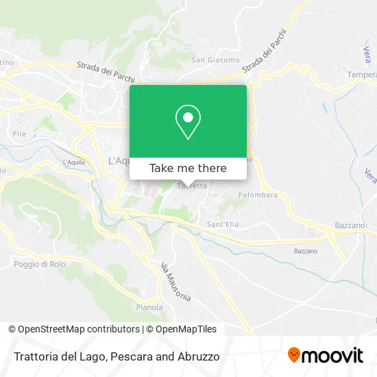 Trattoria del Lago map