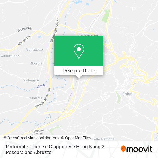 Ristorante Cinese e Giapponese Hong Kong 2 map