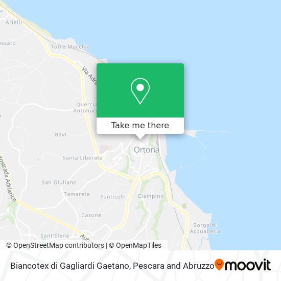 Biancotex di Gagliardi Gaetano map