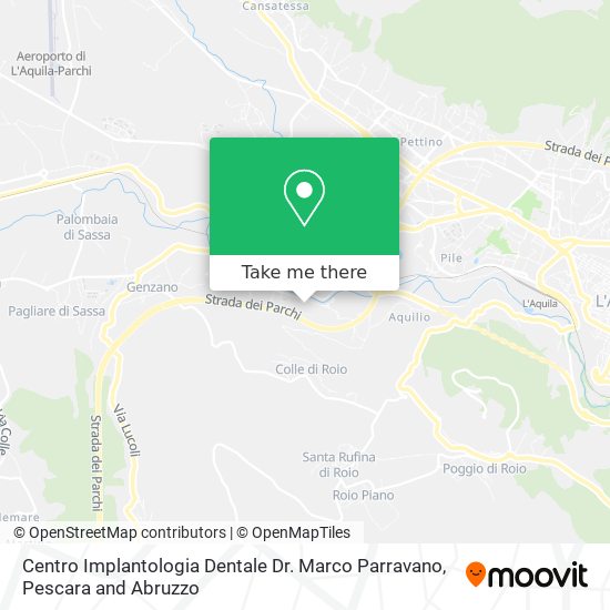 Centro Implantologia Dentale Dr. Marco Parravano map