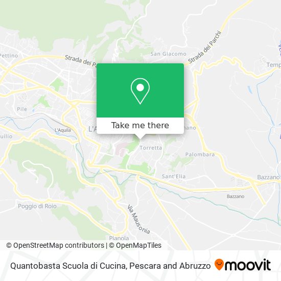 Quantobasta Scuola di Cucina map