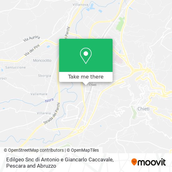 Edilgeo Snc di Antonio e Giancarlo Caccavale map