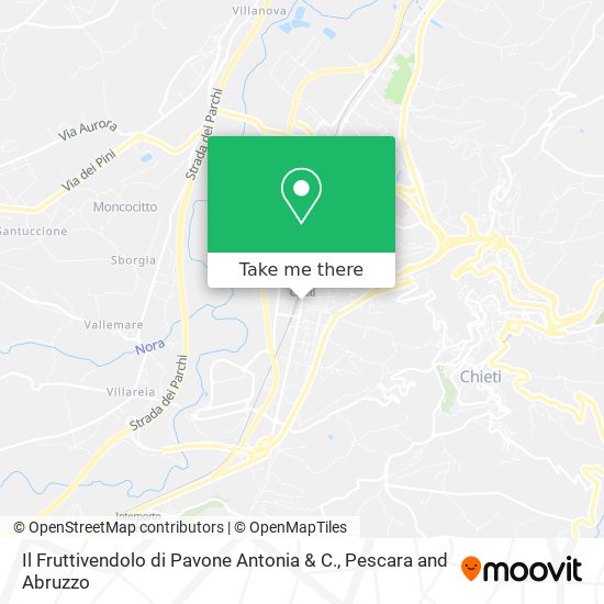 Il Fruttivendolo di Pavone Antonia & C. map