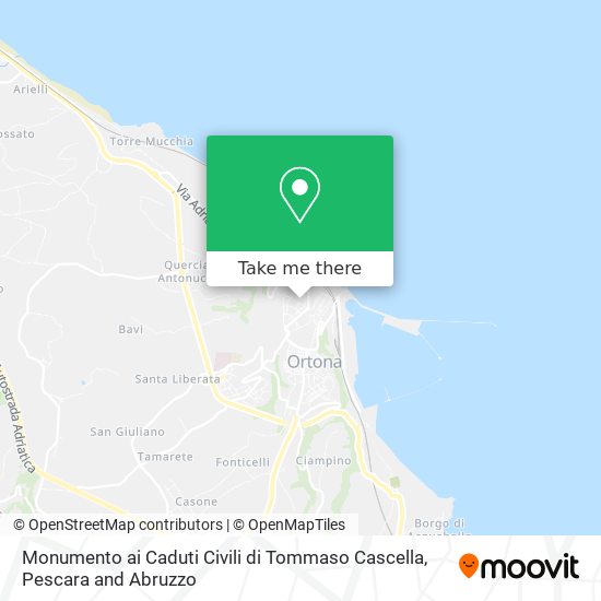 Monumento ai Caduti Civili di Tommaso Cascella map