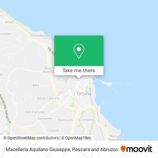 Macelleria Aquilano Giuseppe map
