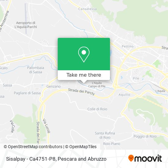 Sisalpay - Ca4751-P8 map