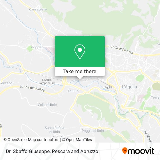 Dr. Sbaffo Giuseppe map