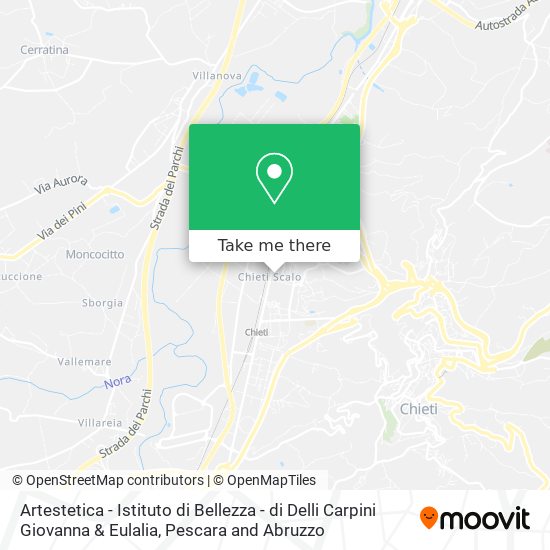 Artestetica - Istituto di Bellezza - di Delli Carpini Giovanna & Eulalia map