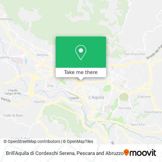 Brill'Aquila di Cordeschi Serena map