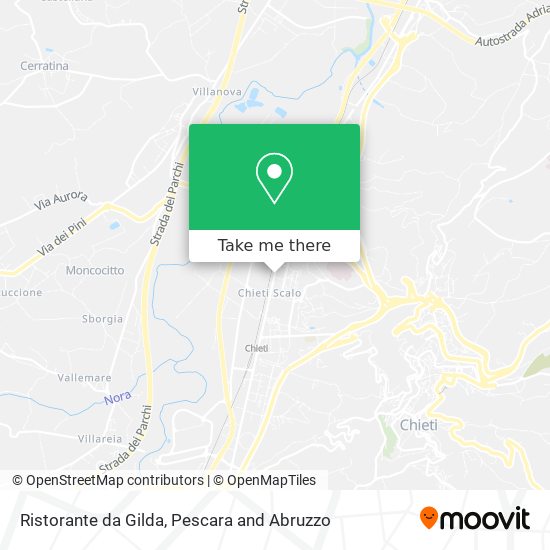 Ristorante da Gilda map