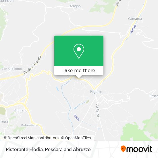 Ristorante Elodia map