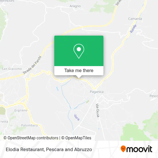 Elodia Restaurant map