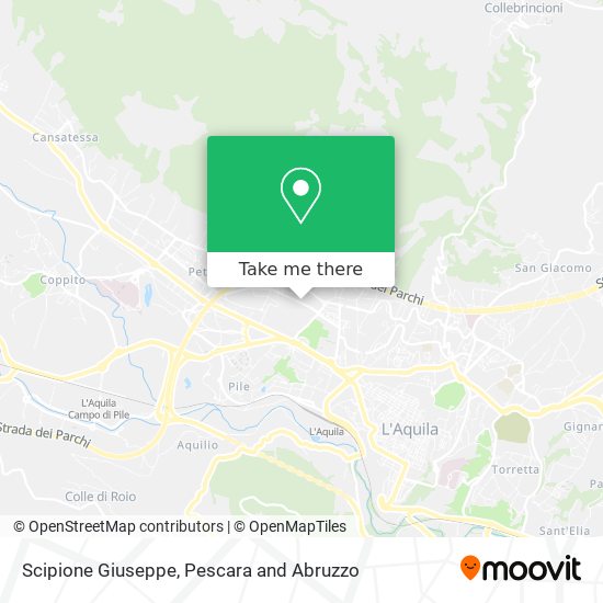 Scipione Giuseppe map
