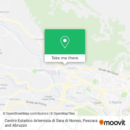 Centro Estetico Artemisia di Sara di Nonno map