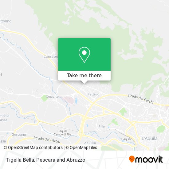 Tigella Bella map