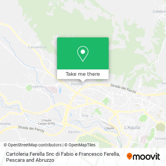 Cartoleria Ferella Snc di Fabio e Francesco Ferella map