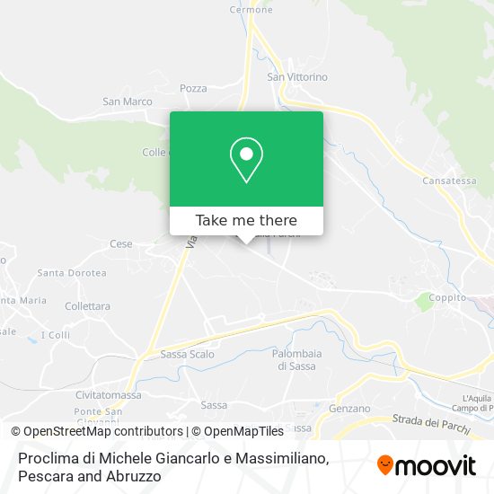 Proclima di Michele Giancarlo e Massimiliano map