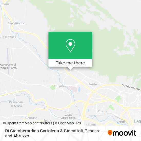 Di Giamberardino Cartoleria & Giocattoli map