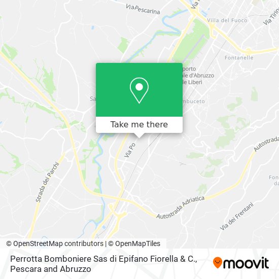 Perrotta Bomboniere Sas di Epifano Fiorella & C. map