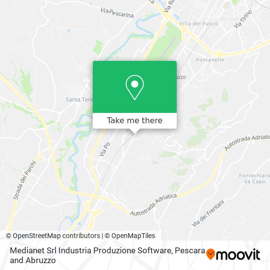 Medianet Srl Industria Produzione Software map