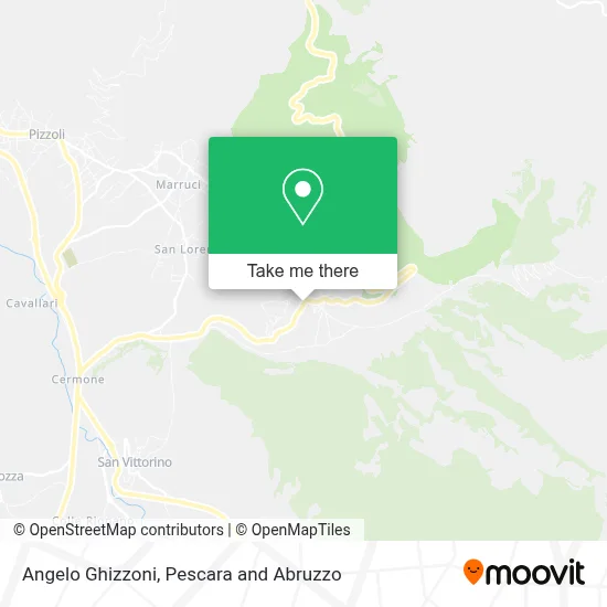 Angelo Ghizzoni map