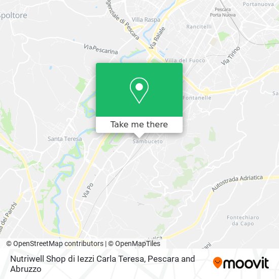 Nutriwell Shop di Iezzi Carla Teresa map