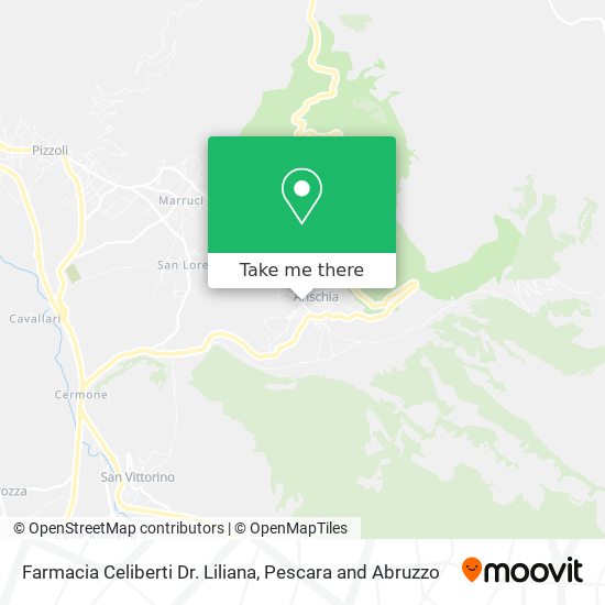 Farmacia Celiberti Dr. Liliana map