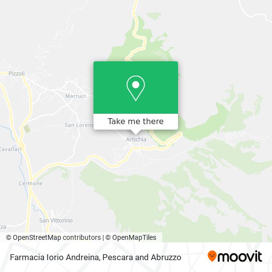 Farmacia Iorio Andreina map