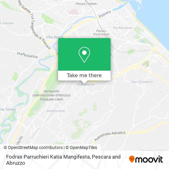Fodras Parruchieri Katia Mangifesta map