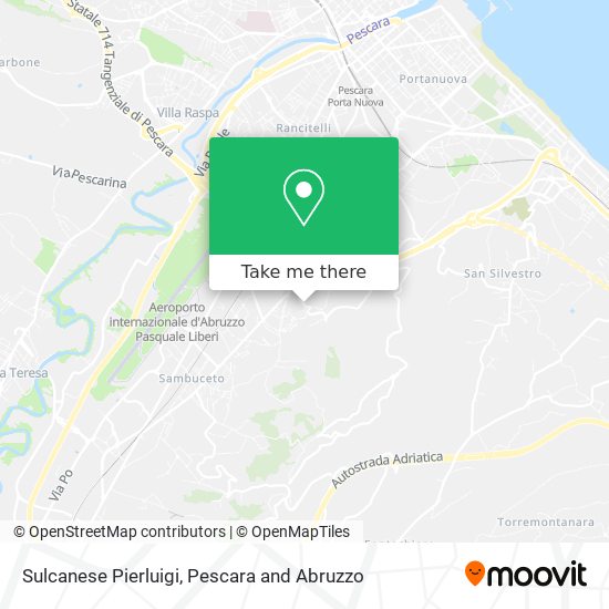 Sulcanese Pierluigi map