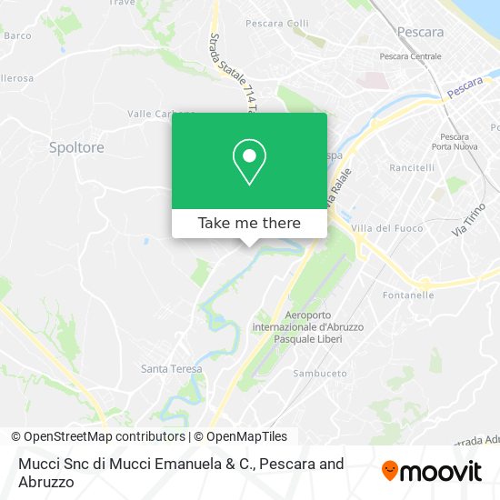 Mucci Snc di Mucci Emanuela & C. map