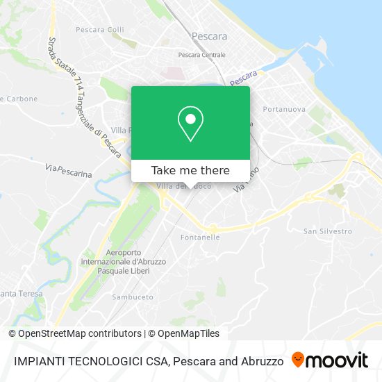 IMPIANTI TECNOLOGICI CSA map