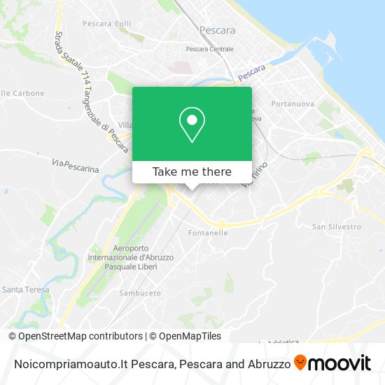 Noicompriamoauto.It Pescara map