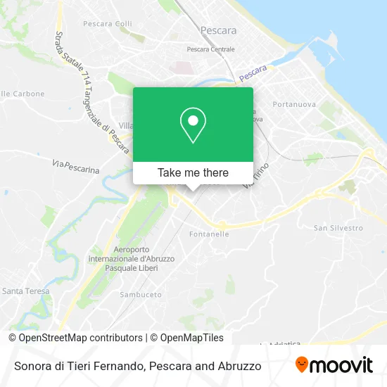 Sonora di Tieri Fernando map