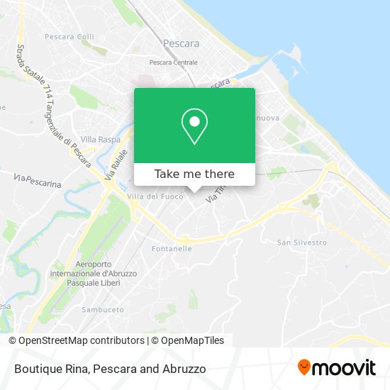 Boutique Rina map