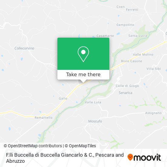 F.lli Buccella di Buccella Giancarlo & C. map