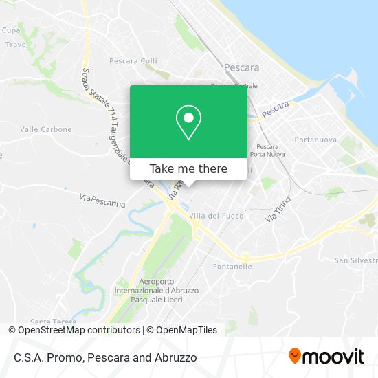 C.S.A. Promo map
