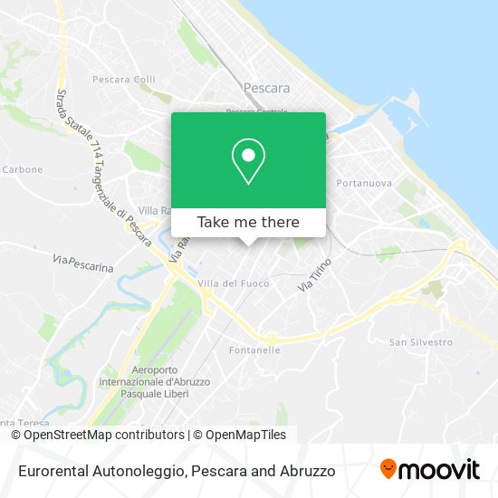 Eurorental Autonoleggio map