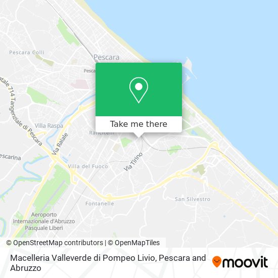 Macelleria Valleverde di Pompeo Livio map