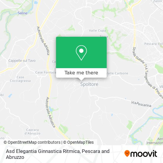 Asd Elegantia Ginnastica Ritmica map