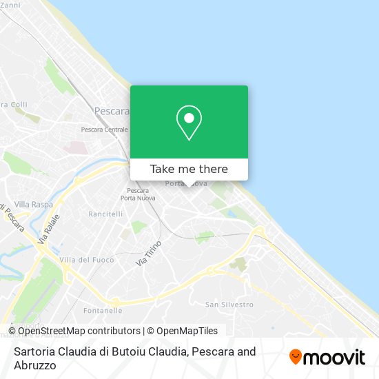 Sartoria Claudia di Butoiu Claudia map