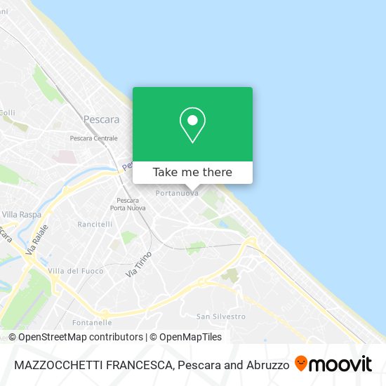 MAZZOCCHETTI FRANCESCA map