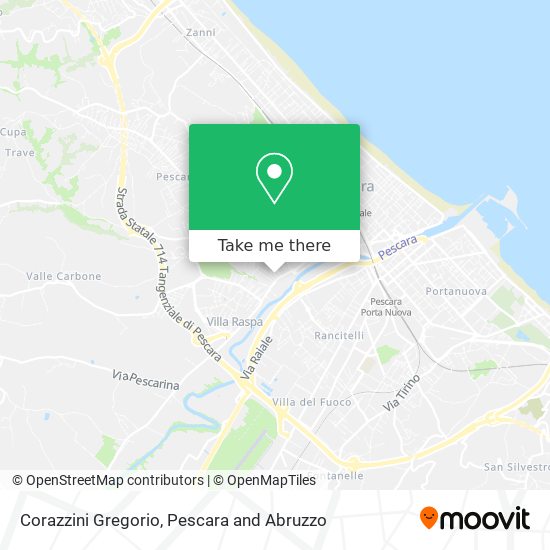 Corazzini Gregorio map